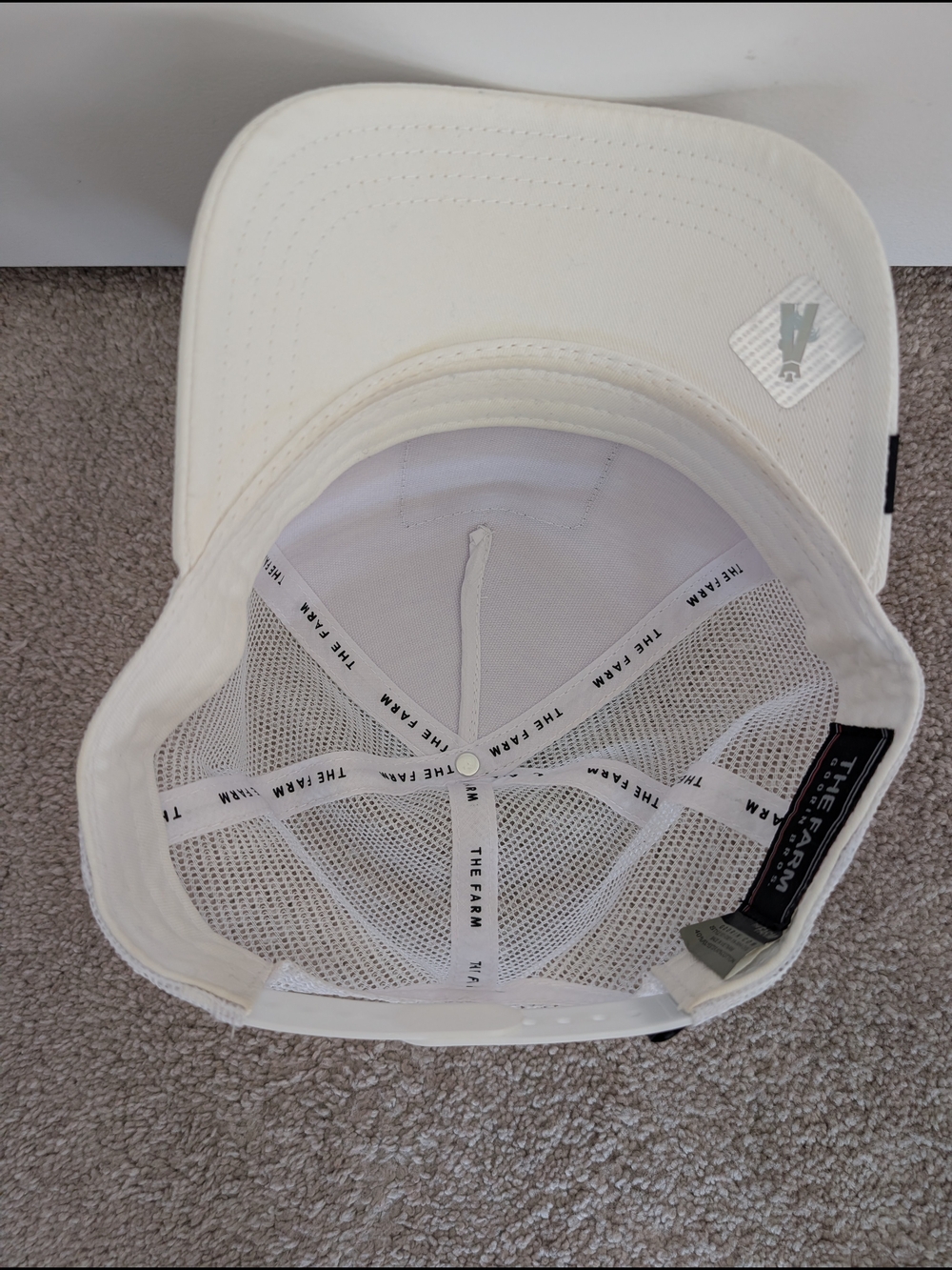 Goorin Bros. White Trucker Cap - Panther - Picture 2 of 2